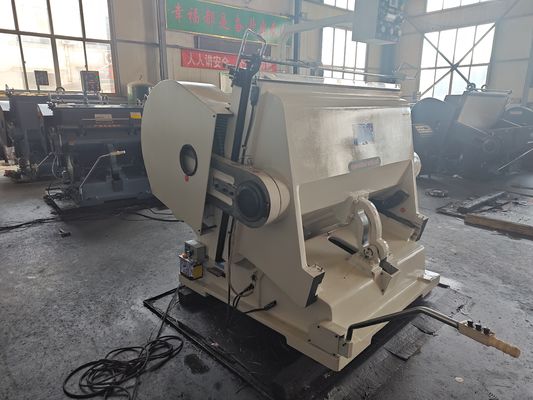 Máquina troqueladora y hendedora de cartón manual tamaño 1500mm