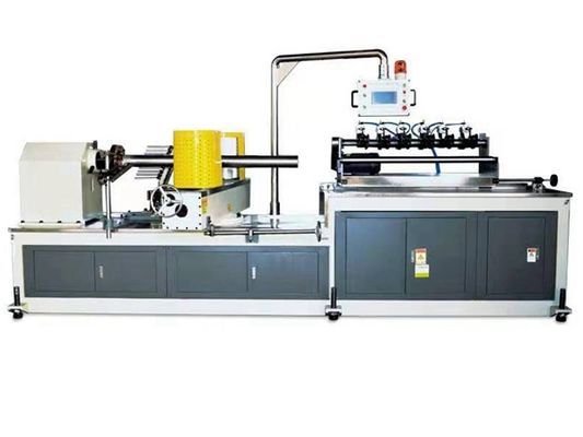 TS150-2 Máquina de tubos de papel de dos cabezas CNC Multi Cuchillo