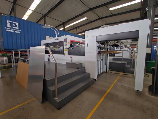 Máquina troqueladora y plegadora completamente automática de alta velocidad MY1500