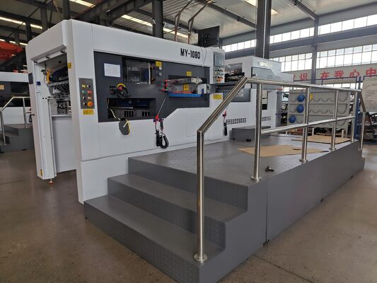 MY1080 Automatic Corrugated Carton Die Cutting Machine with 1080×780 mm Max Paper Size and 7500 sheets/h Max Speed