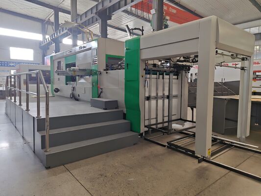 Máquina troqueladora de cartón corrugado MYQ1500A que ofrece un corte rápido y uniforme para aplicaciones de embalaje