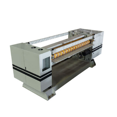 Corte de cartón corrugado 3 5 7 capa de cartón corrugado línea de producción de hojas de papel con velocidad de trabajo real 150mmin Y solución