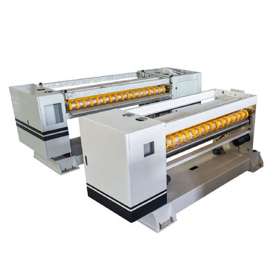 Ancho de trabajo 1600 1800 2000 2200 2500 mm Línea de producción de cartón corrugado personalizable con voltaje 380V y proceso de corte de cartón corrugado