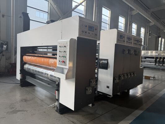 Máquina de impresión de cartón flexo corrugado con controles fáciles de usar y capacidades de gestión de color precisas