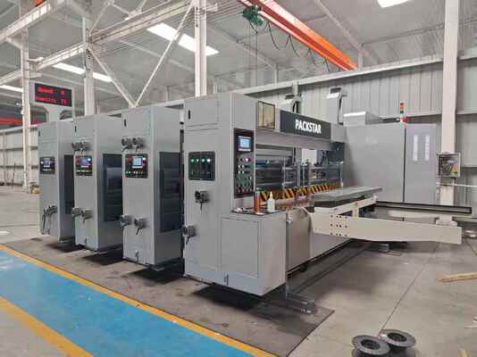 Máquina automática para imprimir flexo con velocidad y precisión de 100-130 m/min