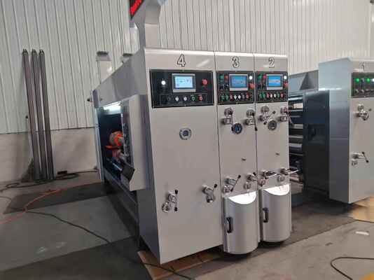 Máquina automática para imprimir flexo con velocidad y precisión de 100-130 m/min