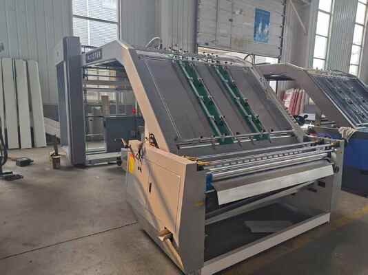 HL1600 Máquina de laminado automático de flauta de alta velocidad 100pcs/min para cartón corrugado de 1600x1250mm