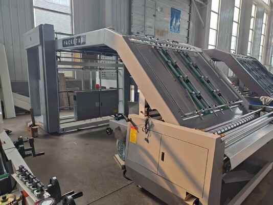 HL1600 Máquina laminadora de flauta automática de alta velocidad 100 unidades/min con tamaño de 1600x1250 mm y alimentación automática