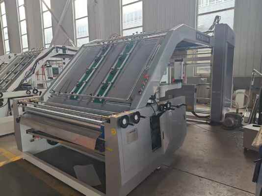 HL1600 Máquina de laminado automático de flauta de alta velocidad 100pcs/min para cartón corrugado de 1600x1250mm