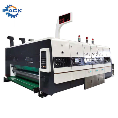 Exactitud acanalada de acero de la impresión de la impresora de Flexo del cartón 45# ±0.15mm