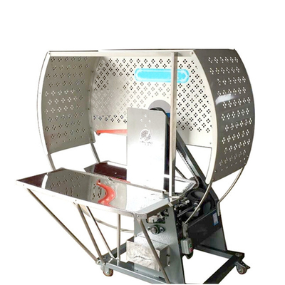 El PE que contiene atar con correa del embalaje de la caja del cartón de 1200m m trabaja a máquina control mecánico semi automático