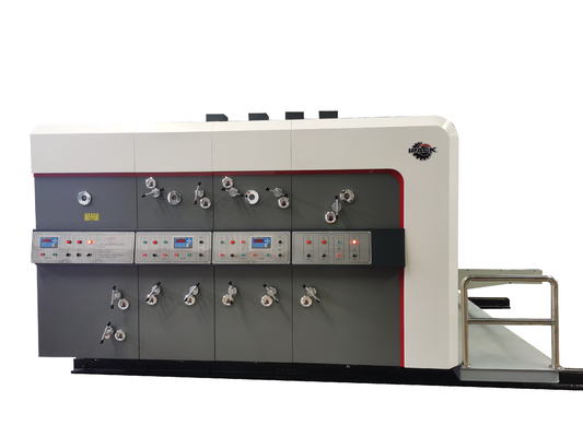 Máquina Flexo automático de Slotter Diecutter Stacker de la impresora de Flexo que imprime la máquina que ranura
