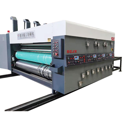 Impresora acanalada Slotter Machine de la impresora de la caja de cartón de la impresora de la caja