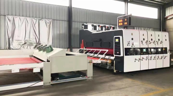 Impresora automática de Flexo Digital de la máquina de la sola caja acanalada del color