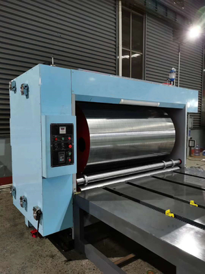 Impresora acanalada semi automática de Flexo del cartón de 2 colores para la caja del cartón