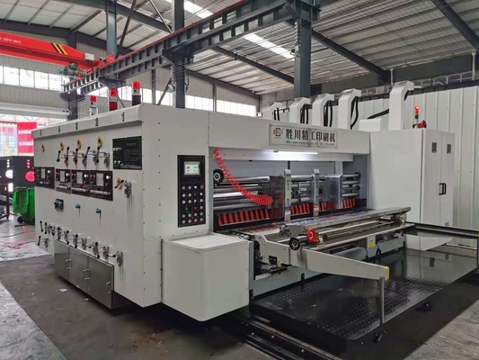 Impresora acanalada bicolor Slotter de la impresora de Flexo del cartón