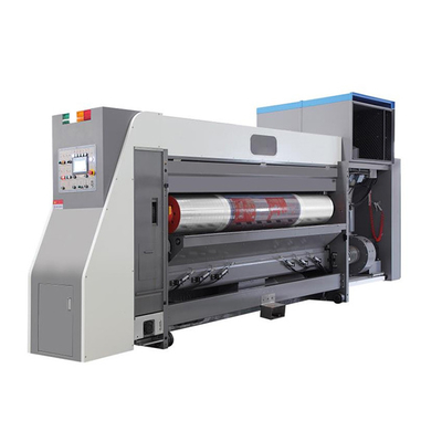 Equipo completamente automático de la impresora de Flexo de 3 colores que corta con tintas que ranura