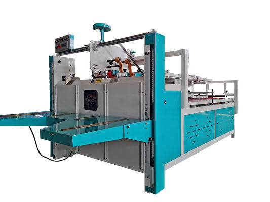 Máquina Plegadora y Encoladora de Cartón Corrugado Semiautomática 2800mm Tamaño Máximo Máquina Encoladora de Cajas de Cartón con Velocidad de Trabajo de 60m/min