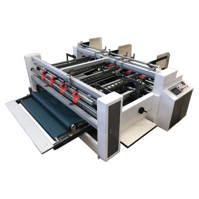 El lado del doble del ODM acanaló la máquina de Gluer de la carpeta del cartón para los PP cubre la fabricación
