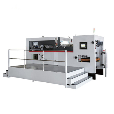 Máquina automática plana de la fabricación de cajas del cartón de la cartulina
