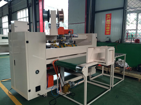 Máquina de costura de la caja automática serva del cartón del doble de Mitsubishi para la fabricación de cajas de papel
