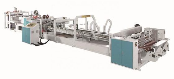 Máquina acanalada automática llena de las cajas de OMRON para la fabricación de cajas del cartón