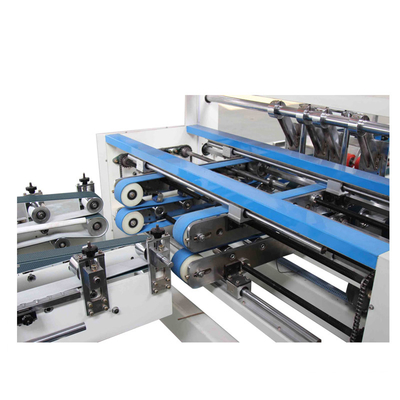 2200 capa de dispensación automática de Gluer de la carpeta acanalada de la caja de 5 capas