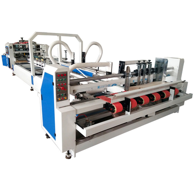 Máquinas automáticas ajustables de la grapadora de Gluer de la carpeta usadas en la fabricación de las cajas acanaladas