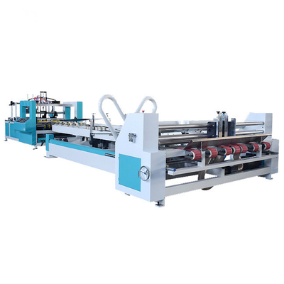 2200 capa de dispensación automática de Gluer de la carpeta acanalada de la caja de 5 capas