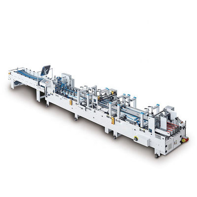 Encoladora plegadora flexográfica totalmente automática de 0-300 m/min para cartón plegable y encolado de cartón corrugado
