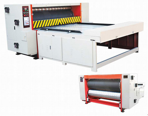 Máquina que corta con tintas del cartón acanalado semi automático del OEM