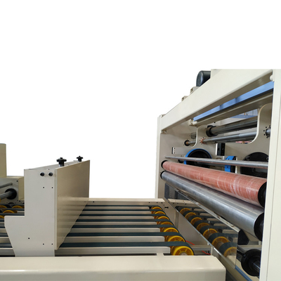 Carpeta rotatoria de alta velocidad Gluer Slotter de Flexo en línea con el cortador de dado