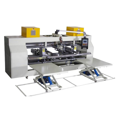 Impulsión serva doble industrial de 2600 cartones de la caja de la máquina semi automática de la grapadora