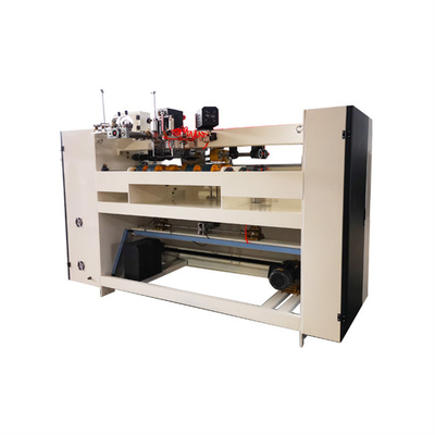 La caja de cartón semi auto acanaló la máquina de costura 60pcs/min