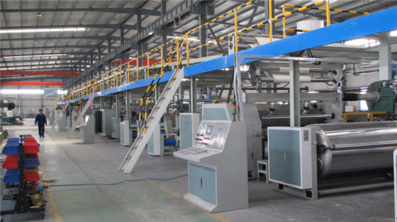 Cadena de producción de cartón corrugado automática de 7 capas 200m/Min